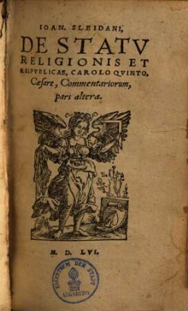De statu religionis et reipublicae, Carolo quinto Caesare, commentarii. 2.