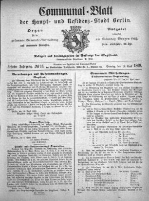 1869,16: No. 16, 18. April 1869