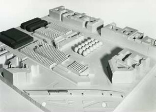 Berufsschule für Modellbau und Giessereitechnik, Berlin-Kreuzberg (Diplomarbeit bei Peter Poelzig): Modellfoto