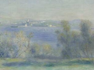Landschaft am Mittelmeer (Blick auf Toulon)
