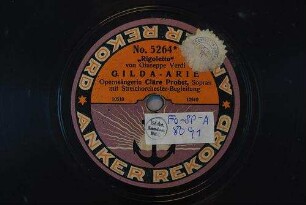 "Rigoletto" : Gilda-Arie / von Giuseppe Verdi