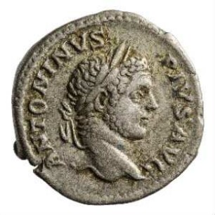Münze, Denar, 209 n. Chr.