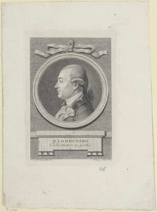 Bildnis des Heinrich August Ottokar Reichard