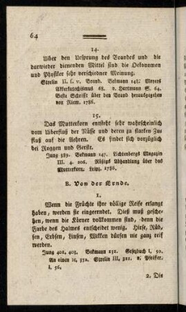 64-68, B. Von der Ernde
