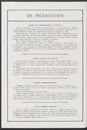 De redacción