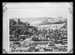 Blick auf Burg und Mainufer