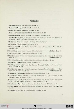 Netsuke (Nr. 1-81)