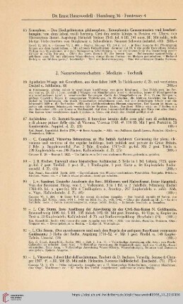 2. Naturwissenschaften - Medizin - Technik (Nr. 86 - 195)