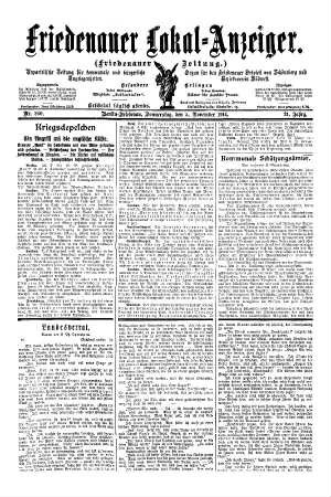 Nr. 260, 05.11.1914