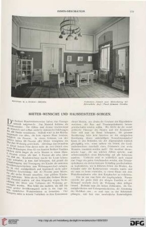 Mieter-Wünsche und Hausbesitzer-Sorgen