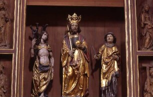 Bamberg - Kunstwerk im Dom : Aufgenommen im Dom von Bamberg, ca. 2001