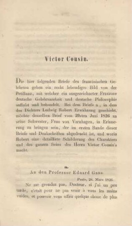 Victor Cousin
