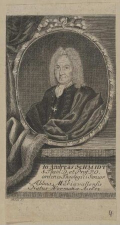 Bildnis des Io. Andreas Schmidt