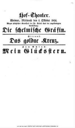 Das goldne Kreuz