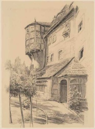 Das Eltern- und Geburtshaus des Malers Georg Jahn in Meißen