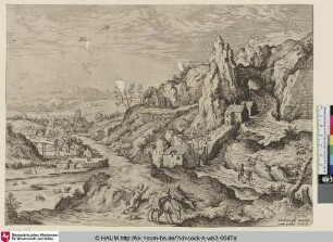[Abraham und Isaak auf dem Weg zur Opferung; Abraham and Isaac on the way to sacrifice]