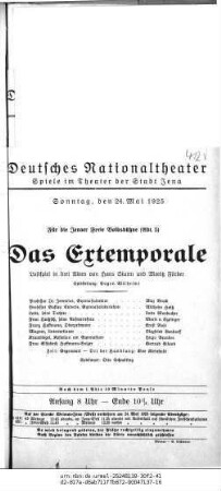 Das Extemporale