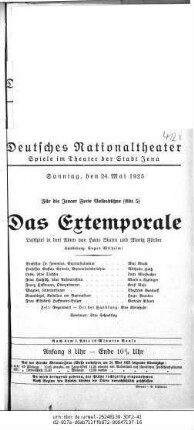 Das Extemporale
