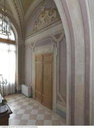 Villa Grazioli (ehem. Villa Montalto), Kapellenvorraum