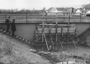 Hochwasser im Februar 1970 am Mittelrhein
