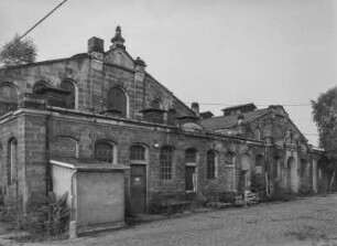 Dresden-Leipziger Vorstadt. Alter Schlachthof, Hauptgebäude (Nordseite)