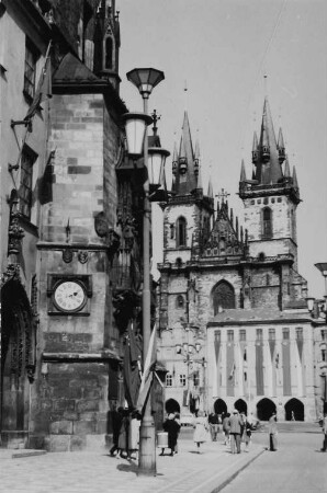 Altstädter Rathaus und Teynkirche