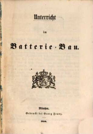 Unterricht im Batterie-Bau
