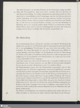 Die Maltechnik