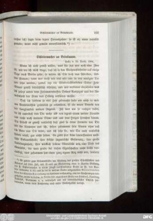 Schleiermacher an Brinckmann. Halle, d. 15. Decbr. 1804.