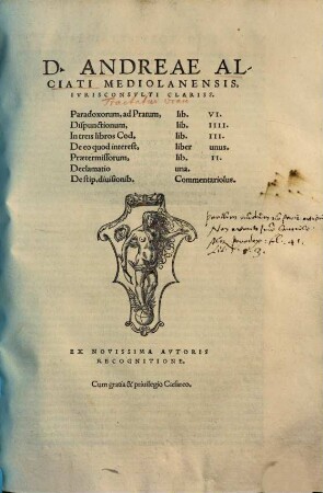 Paradoxorum ad Pratum libri 6