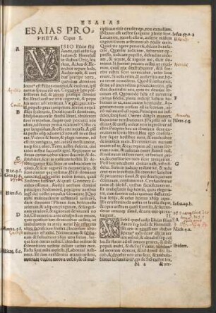 Esaias Propheta.