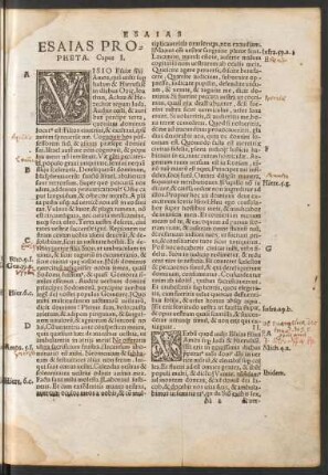 Esaias Propheta.