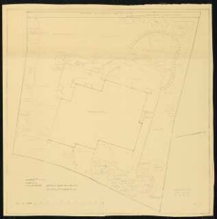 Garten Oskar Spielberger, Schramberg: Lageplan mit Pflanzplan 1:50