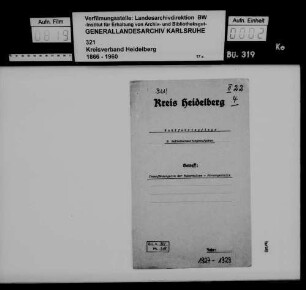 Anstellung einer Fürsorgerin für den Innendienst der Tuberkulosefürsorgestelle