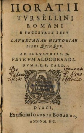 Lauretanae historiae libri quinque