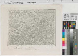 Deutsches Reich Karte des Deutschen Reiches Nr. 610 Pfaffenhofen 1893 1 : 100 000 28 x 37 Topographisches Bureau des Bayerischen Generalstabs Benkhausen