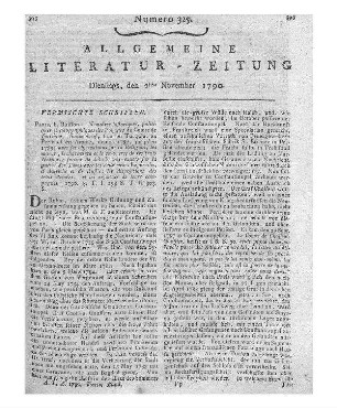 Freyburger Beyträge zur Beförderung des ältesten Christenthums und der neuesten Philosophie. H. 7-8. Hrsg. von K. Ruef. Ulm: Wohler 1790
