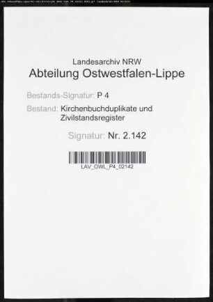 Kirchenbuchduplikate der katholischen Gemeinde (GHT 1828-1837). (Gemeinde: Affeln, katholische Gemeinde)