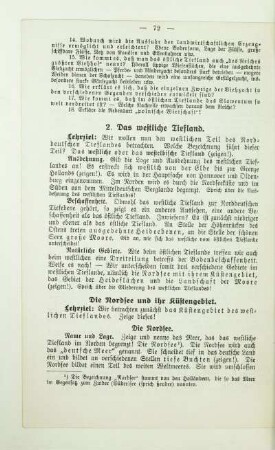2. Das westliche Tiefland