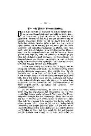 Der erste Ulmer Erbbau-Vertrag