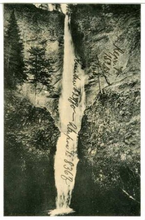 Oregon. Multnomah Falls, near The Dalles