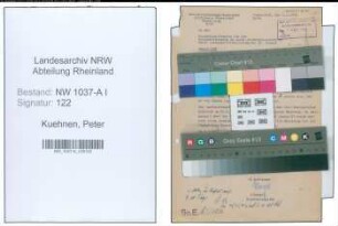 Entnazifizierung Peter Kuehnen , geb. 00.00.0000 ()