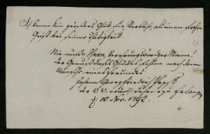 Johann Georg Friedrich Papst, Erlangen, 10.11.1792