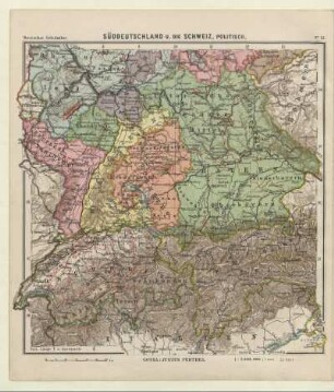 Süddeutschland u. die Schweiz