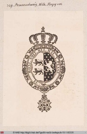 Wappen des Herzogs Wilhelm von Braunschweig-Lüneburg