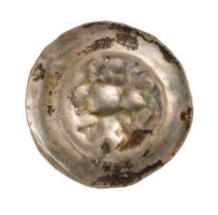 Münze, Brakteat (Hälbling), 1252/1279