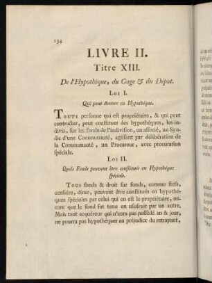 134-149, Titre XIII. - Titre XIV.
