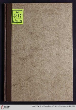 Nr. 13: Neu-Erwerbungen von Hugo Helbing, München: Anzeiger: Kupferstiche, Radierungen, Rolzschnitte, Lithographien etc.