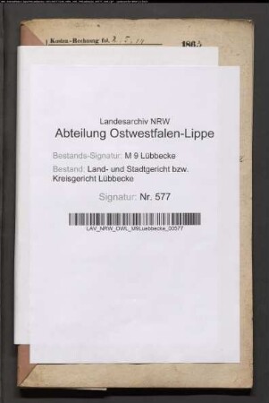 Erblasser: Hagspihl, Charlotte Amalie, geb. Menke: