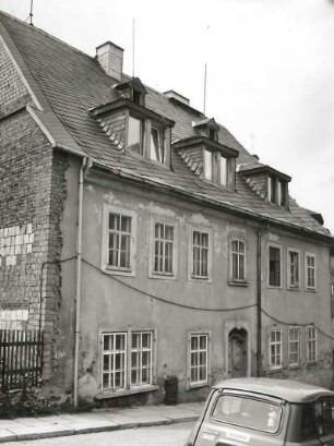 Annaberg-Buchholz. Wohnhaus, Kupferstraße 14. Straßenansicht